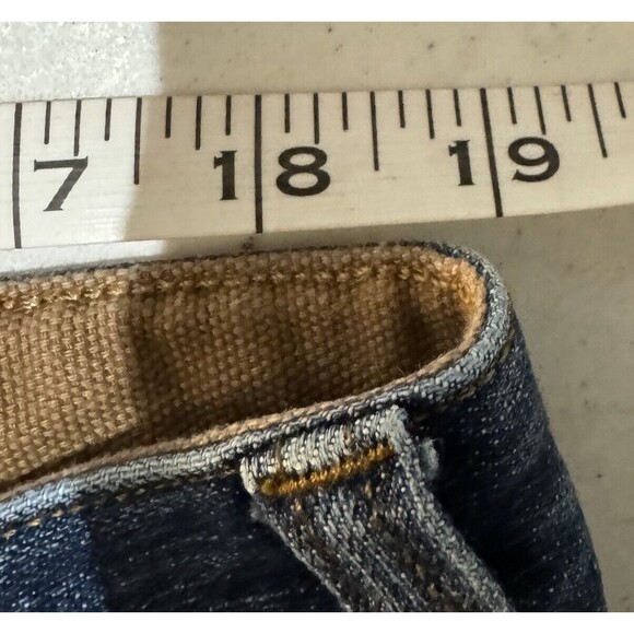 DULUTH TRADING CO. MEN'S SIZE 38X30 FLEX BALLROOM RELAXED FIT CARPENTER JEANS - Picture 8 of 9